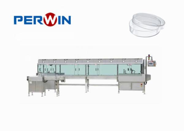 Cheap Multilane 90mm Petri Dish Filling System LCD Touch Screen Control for sale