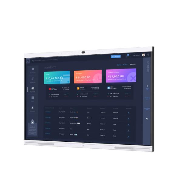 Cheap 10 20 Points 118W Interactive Multi Touch Display For Meeting Room for sale