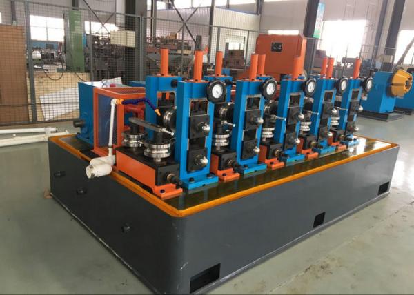 Cheap Precision Tube Mill High Speed ERW Ms Pipe Forming Machinery , tube mill equipment Automatic PLC Control for sale
