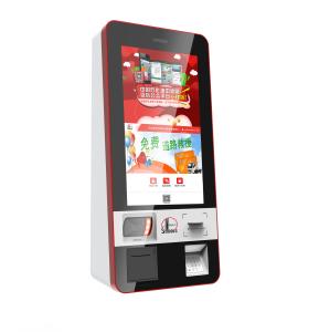 China Indoor LED Display Wall Mounted Kiosk Anti-vandal With IR / SAW / Capacitive Touch Screen on sale