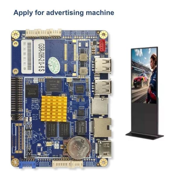 Cheap JLD-096 Multi Display Single Board Computer Rockchip PX30 For Video Decoding And Dual OS for sale