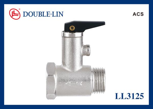 Cheap M1/2" Boilers Safety Relief Valve With Lever Handle 116psi Opening for sale