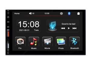 New private model 7 Full touch model with USB 7 Color light Mulitmedia Player USB charging function MP5-7021(NO DVD)