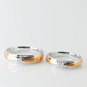 China 18k Two Color Chain Design OEM ODM Couple Diamond Rings on sale