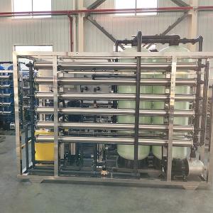 Automatic 3 ton of double-stage reverse osmosis equipment for Industrial Applications