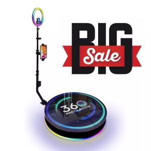 Best Portable Slow Motion 360 Video Photo Booth Selfie Spin Platform wholesale