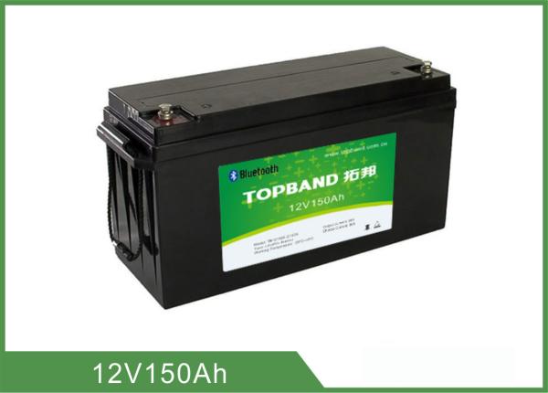 Cheap Smart Lithium Battery 12V 150Ah With Bluetooth , Series Connection Available for sale