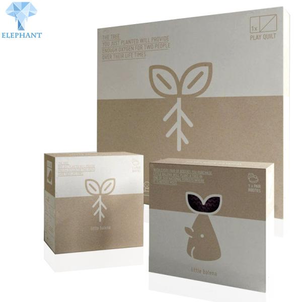 Cheap Retcangular 2mm E Flute Corrugated Mailer Boxes With Window for sale
