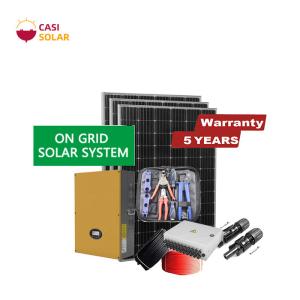 China Rooftop 250KW Home Solar Generator Systems 400V Monocrystalline Solar Panel System on sale