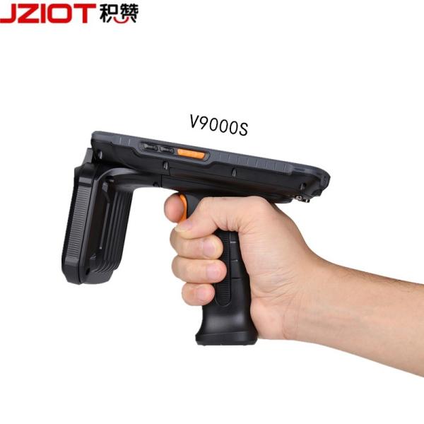 Cheap Android Rugged Handheld Mobile Computer With 2d Barcode Scanner and UHF RFID Scanner for sale