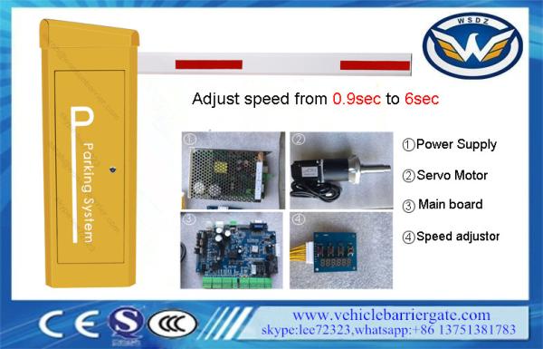 Cheap Automatic PMSM Motor RS485 Vehicle Barrier Gate Maintenance Free for sale