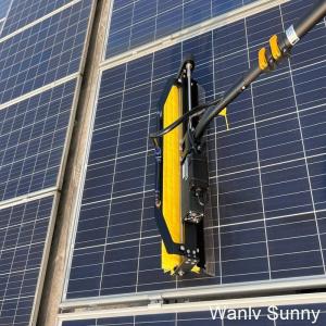 Manul Extendable Solar Panel Cleaning Pole with Initial Payment Roller Cleaning Brush