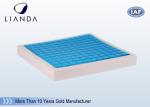 50D Density Memory Foam Cushion , Gel Square Seat Cushion Pad