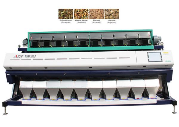 Cheap Precise Solenoid Valve Peanut Color Sorter With Image Processing System for sale