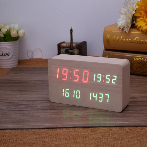 Cheap Azan Clock speaker on the table with english language for sale