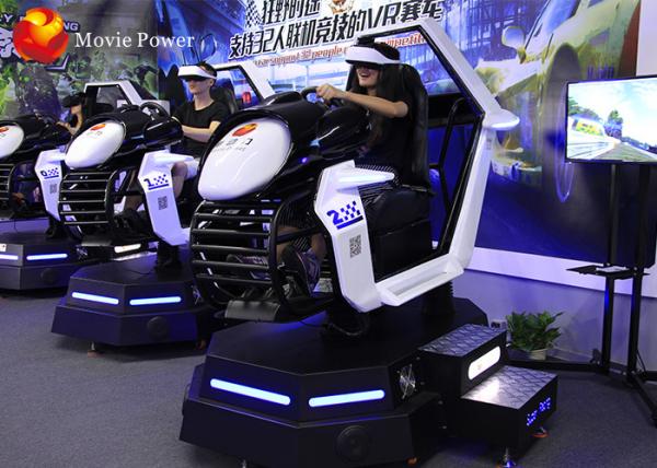 Cheap Interactive Car Racing 9D Simulator 3D VR Simulator Arcade Racing Car Game Machine for sale