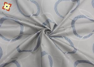 China White Paste Printing Soft Mattress Quilting Fabric 235cm Width on sale