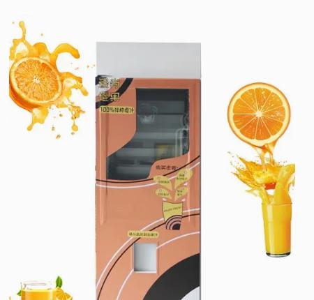 Cheap Automatic Fresh Orange Juicer Vending Machine Customized Payment for sale
