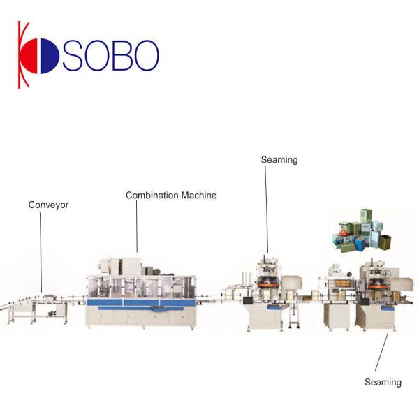 Cheap Rectangular Tin Can Making Machine Production Line for sale