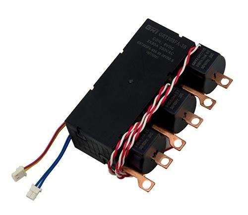 Cheap Three Phase Meter Use Mechanical Latching Relay , 90A 3 Sets of Contacts Mechanical Relay for sale