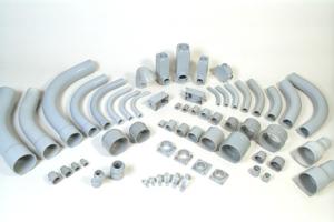 China Liquid Tight Flexible Metal Conduit Fittings , EMT Conduit Fittings Screw Coupling on sale