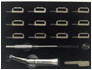 Inter Proximal Reducer set/1pc of 4:1 decrease speed contra angle handle,