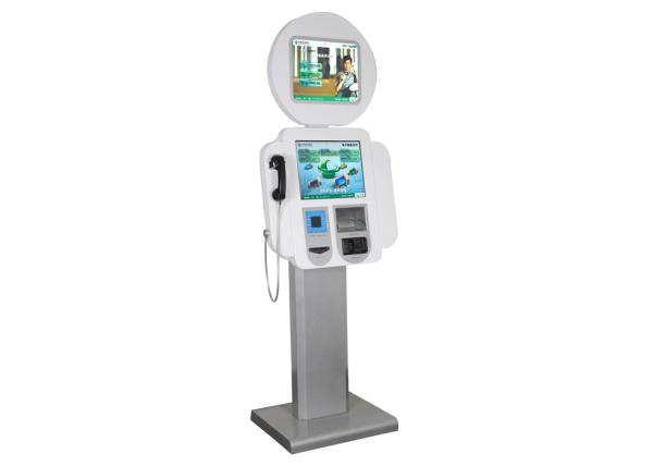 Cheap Fingerprint Reader Library Self Check In Kiosk , Information Access S802 for sale