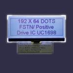 Custom Mono FSTN Positive 192X64 Graphic LCD Module Display