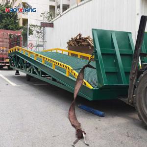 10T Adjustable Loading Dock Ramp Hyd Non Slip Portable Loading Platform
