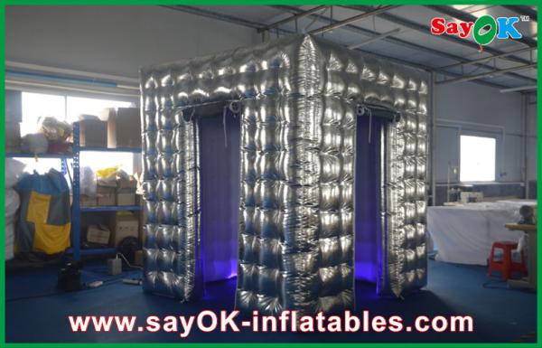 Cheap Party Photo Booth Inflatable Portable Digital Inflatable Photo Booth Sliver For Event Decoration for sale
