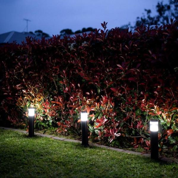 Cheap Super Bright Solar Powered Landscape Lights With White LED Lighting for sale
