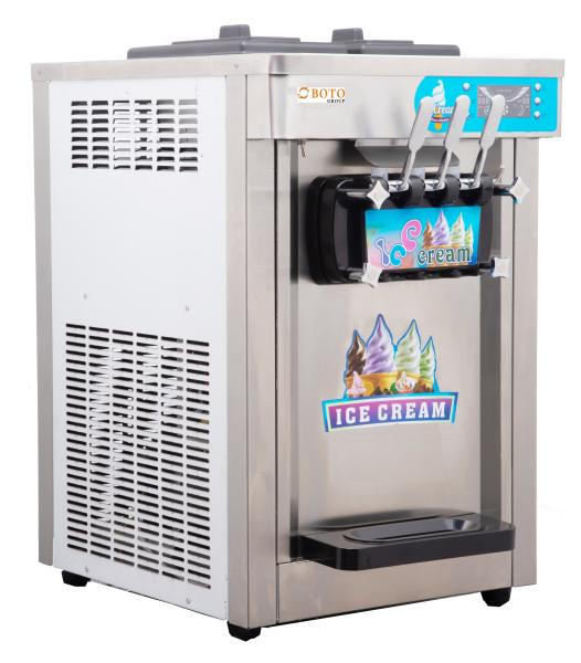 Cheap Automatic Clean With LCD Panel Commercial Soft Ice Cream Machine for sale