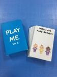 Full Color Custom Printable Cards Educational Playing With Wooden Tin Box