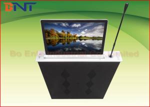 Aluminum Alloy Integrated Ultra Thin LCD Monitor Lift With Touch Panel Control