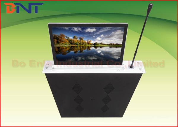 Cheap Aluminum Alloy Integrated Ultra Thin LCD Monitor Lift With Touch Panel Control for sale