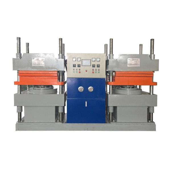 Cheap Twin Vulcanizing Hydraulic Press Machine For Rubber Moulding for sale