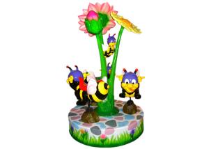 China Fun Carousel Kiddie Ride , Merry Go Round Carousel 110V/220V Voltage on sale