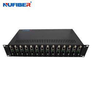 China Iron Shell 19 Inch Rack Mount Chassis , 14 Slots 2u Rackmount Server Case on sale