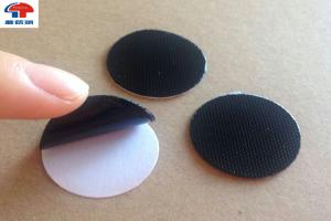Best Eco Strong Stickly Black self adhesive dots Hook And Loop Processed Products wholesale