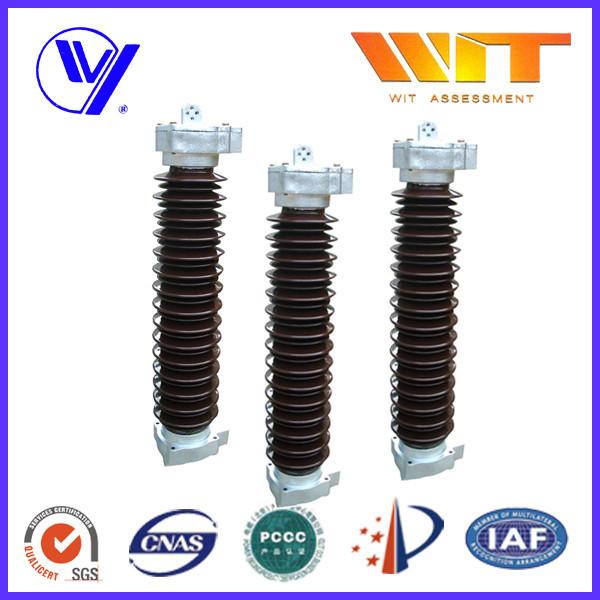 Cheap 2 Line Discharge Class Lightning Protector Arrester With KEMA Type Test Report , 10kA for sale