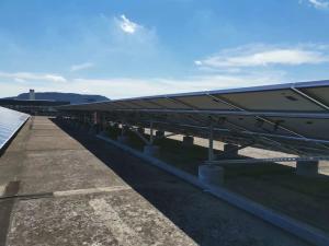 Best HDG Steel Ballasted Solar Mounting Systems Photovoltaic Flat Roof Racking wholesale