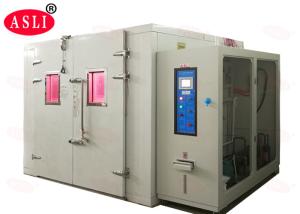 Simulate UV Xenon Lamp Temperature Combined Accelerated Weathering Test Machine Walk In Room