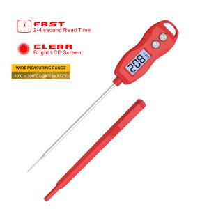 China pen style digital thermometer meat probe easy lock temperature home on sale