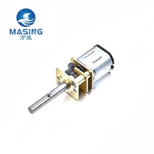 China Small N20 Micro DC Gear Motor , 12mm Mini Gear Box DC Motor For Robot / Door Lock on sale