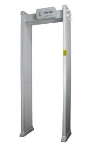 6 Zone Walk Through Metal Detector Gate Mobile APP Controlled With IP Camera