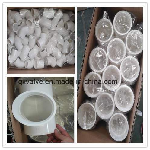 Pressure Socket 90 Degree Elbow Sch40 UPVC PVC Pipe Fittings Manufacturer
