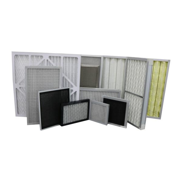 Cheap G4 F5 F6 F7 F8 F9 H13 H14 Mini Pleated Panel Activated Carbon Filter For Home Air Conditioning for sale