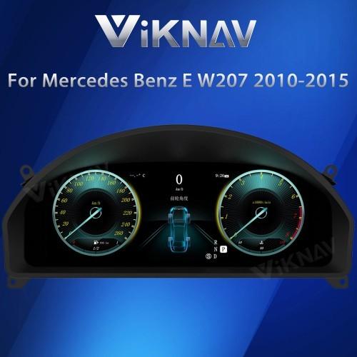 Cheap Viknav 12.3" Digital Speedometer for Mercedes Benz E-Class W207 2010-2015 for sale