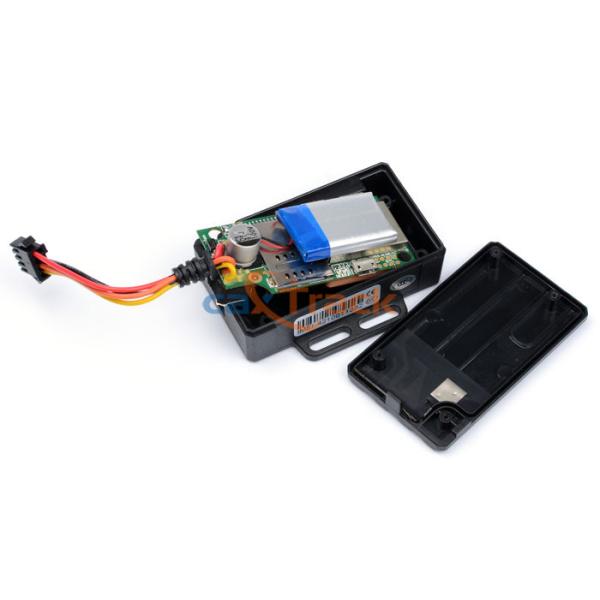 Black Mini Waterproof GPS Tracker , Motorcycle GPS Tracking Device