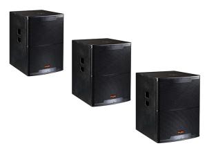 600W Single 18'' Subwoofer Speaker Portable Sound System Equipment Turntables Power Subwoofer